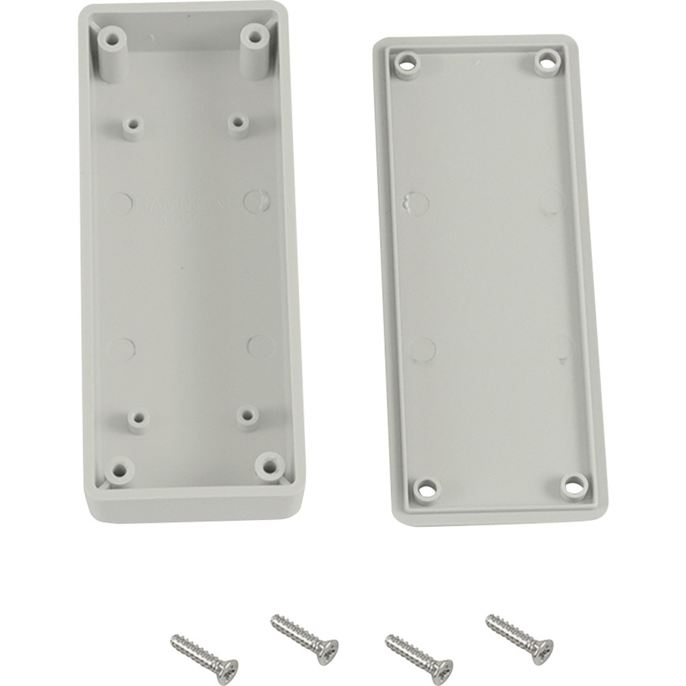 Hammond Electronics 1551UGY Универсальный-Gehuse 100 x 40 x 20 ABS Grau 1 St 1490₽