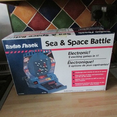 Radio Shack Sea and Space Battle elektronisches Spiel .nie benutzt, versiegelte Teile