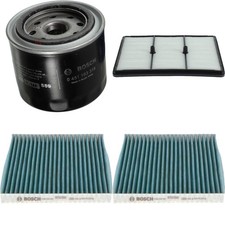 BOSCH Inspektionspaket Filterset für Hyundai Ioniq 1.6 GDi Hybrid KIA Niro