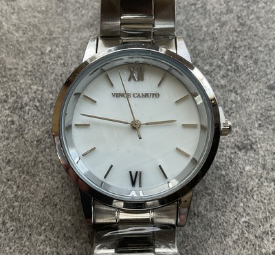 Beautiful Vince Camuto Womens Watch 32mm Silver Tone Case  display picture 1