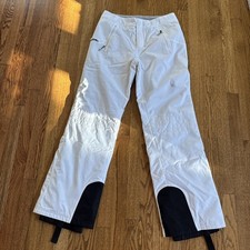 Spyder Women's Snowboard Insulated Ski Pants Winter White Size 12 NWOT