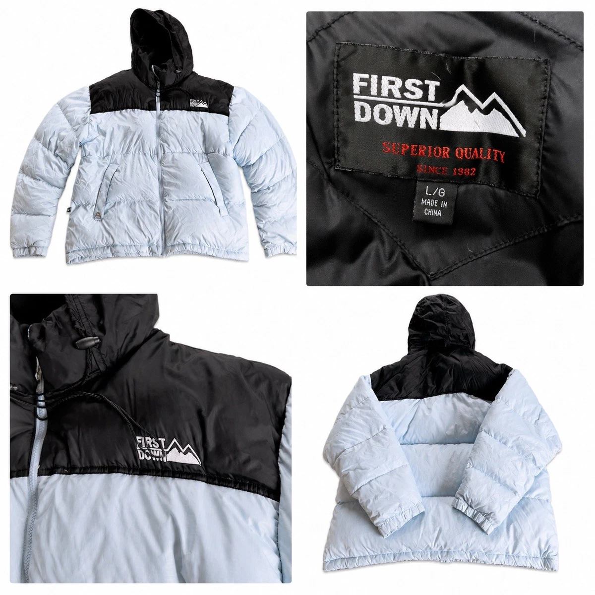 First Down Puffer Jacket Coats, Jackets & Vests for Men for Sale