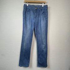 Earnest Sewn Straight Leg Mens Jeans 31 Blue Medium Wash Excellent Made in USA