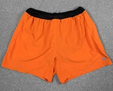 Janji AFO Shorts Women's Size Large Orange Athletic Lined Run Everywhere