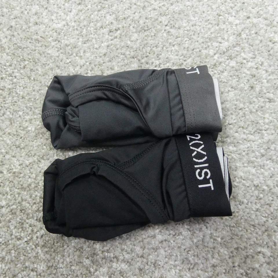 Roupa íntima masculina 2XIST média preta cinza sem exibição cueca micro velocidade seca 2 pares - Imagem 3 de 4