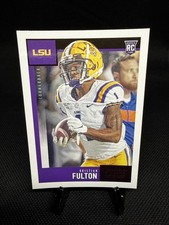 2020 Panini Score Football Kristian Fulton LSU Tigers Rookie #334