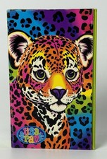 VTG Lisa Frank Hunter Trifold Flip Outs Organizer Sticker Book Diary Calculator