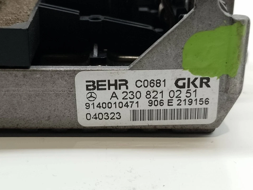 A2308210251 RESISTANCE À LA CHAUFFE POUR MERCEDES-BENZ CLASE E W211 B 10483394 - Photo 2/4