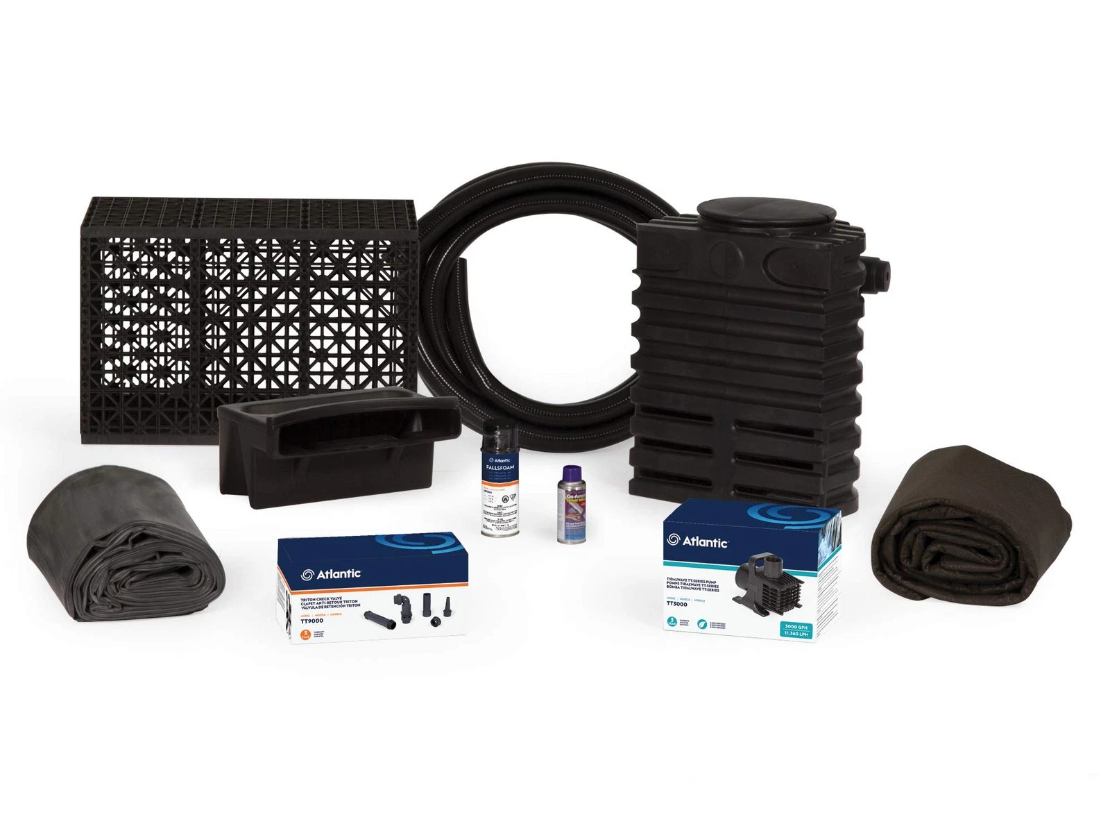 Atlantic Water Gardens PK1716PL Small Pond-Free Waterfall Kit