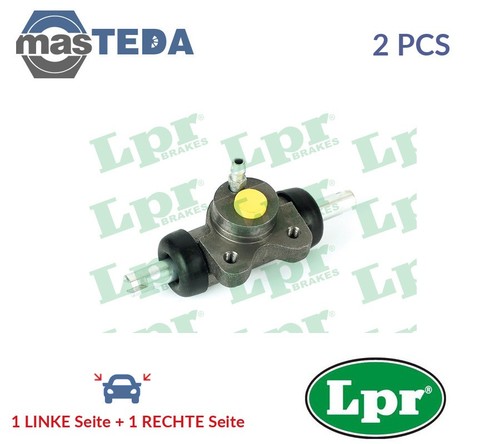 5307 RADBREMSZYLINDER TROMMELBREMSE HINTEN LPR 2PCS NEU OE QUALITÄT