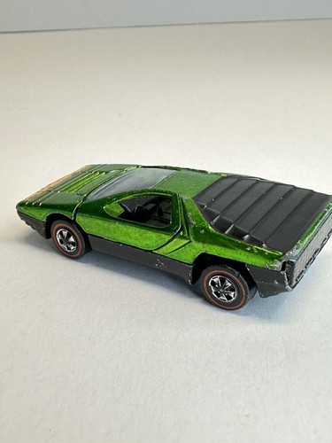 Hot Wheels Redline Carabo Car 1969/1970 Green Int. - Made In U.S.A. - Picture 18 of 23