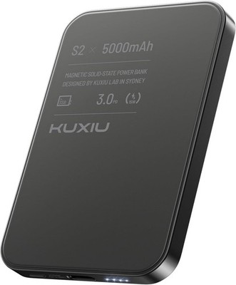 5000mAh Magnetic Solid State 15W Wireless Power Bank For iPhone 17 16 15 14