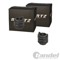 2X Mertz Stabilager Gummilager Stabi Hinten Passend FüR Ford C-MAX Focus Volvo C