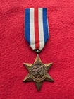 Original WWII France and Germany Star Medal British WW2 Military Army RAF Navy B
