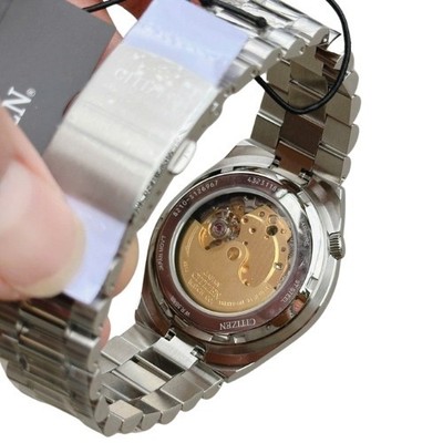Citizen Tsuyosa Sapphire Crystal Automatic Orange Dial Men's Watch