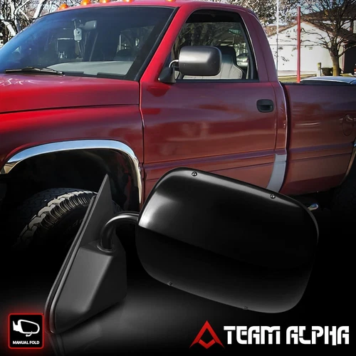 Fit 1973-1996 CK Pickup/Suburban[MANUAL]Left/Right Side Foldable OE Style Mirror