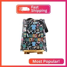 WZMPA Nurse Practitioner Graduation Cosmetic Bag - Gift Zipper Pouch with Makeup