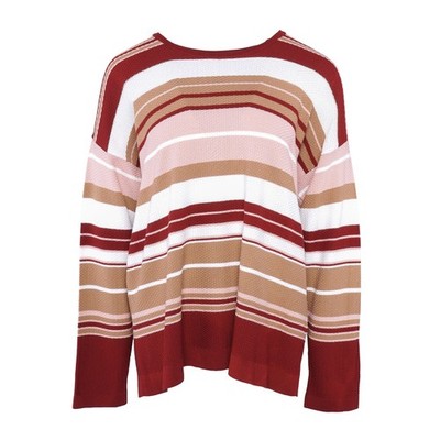 Max Mara Damenpullover Größe M Weekend Gestreift Hergestellt in Italien