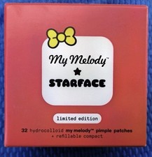 My Melody STARFACE Limited Edition 32 Hydro-Stars  Compact Travel Case 07/2026