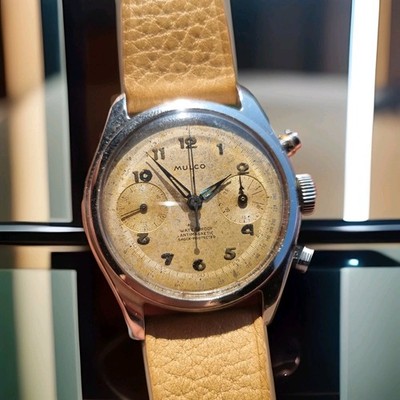 Vintage Chronograph Mulco Spillman Cal. venus 150