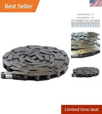 Heavy-Duty Agricultural Conveyor Roller Chain 10FT - 1.63 Inch Pitch, 11511 lbs