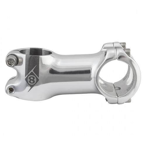 Origin8 Pro Fit Stem Bar 31.8mm 70mm +/-6 Deg Silver Aluminum Road / Mountain - Picture 2 of 6