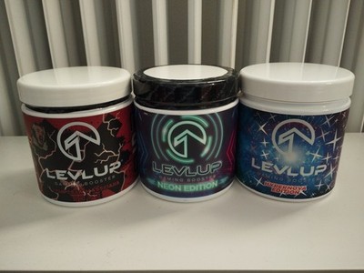 LevlUp Dosen Neon Edition Hypernova Tempesta Masseiana Neuwertig OVP Holy Gfuel