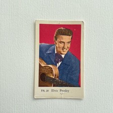 Elvis Presley 1958 Dutch Gum PA Set #20 Vintage Trading Card