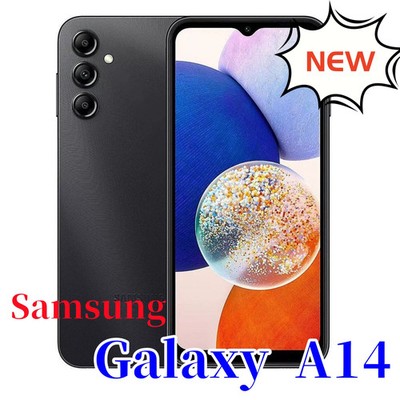 Samsung Galaxy A14 5G - 64GB (Unlocked) 6.6'' Display - Black (New Sealed)