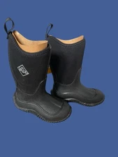The Original Muck Boot Company, NWOB, Kids' Black Hale Pull On Boot, Sz. 10