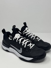 Nike Alpha Huarache 9 Elite TF LAX Zapatos de Césped Lacrosse FN0310-002 Para hombres Talla 10