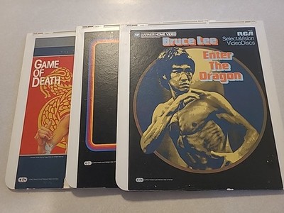 Bruce Lee Enter the Dragon CED Plus They Call Me Bruce and Game Of Death