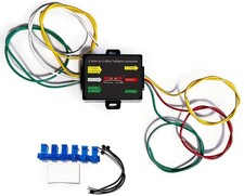 Trailer Tail Light Converter 2-Way to 3 Wire Splice-in Wiring Harness Kit