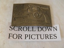 1947 POLISH ARMED GUARD MARKSMAN OF THE YEAR ORNATE BELT BUCKLE