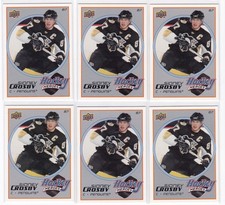 2008-09 Upper Deck Series 1 SIDNEY CROSBY #hh3 Hockey Heroes SP Insert Card