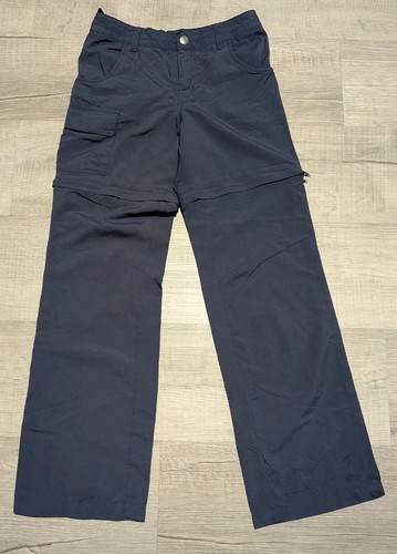 Columbia Kids Convertible Hiking Pants UPF 40+ Omni-Shade Size M 10/12 Blue
