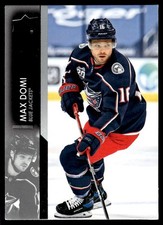 2021-22 Upper Deck Max Domi Columbus Blue Jackets #52 11836