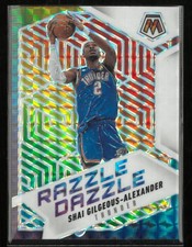 2024-25 Panini Mosaic Prizm Razzle Dazzle Shai Gilgeous Alexander