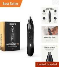 Weed Whacker 2.0: Precision Nose  Ear Hair Trimmer with 7,000 RPM Power