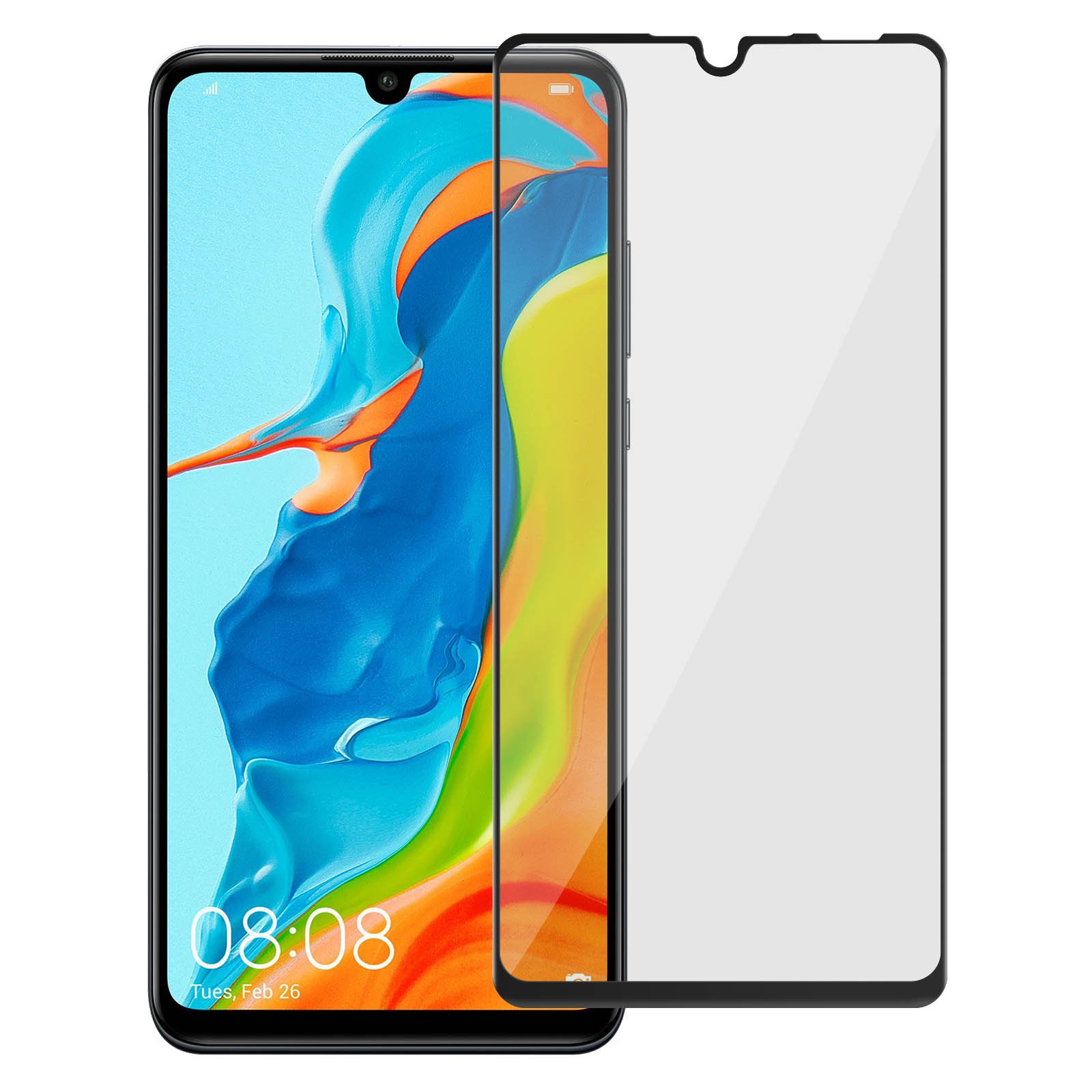 Vitre protection Huawei P30 Lite transparente anti-rayure - 2