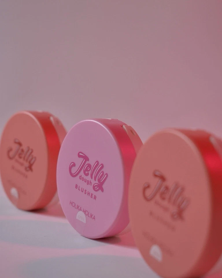 Colorete de masa Holika Jelly 05 gelatina de rosas Foto 3 de 3