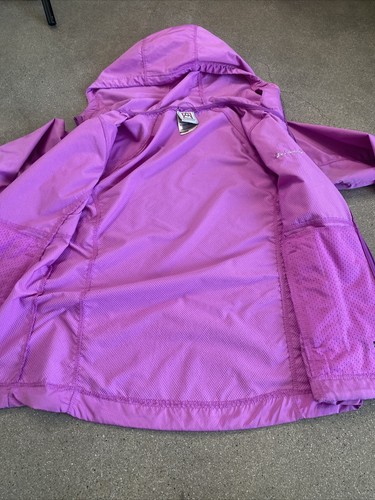 JACKET by Avalanche weather shield light weight purple hooded women's sz M - Picture 11 of 11