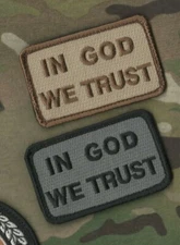 US Government Employee/Contractors & Military in Afghanistan: IN GO WE TRUST X 2