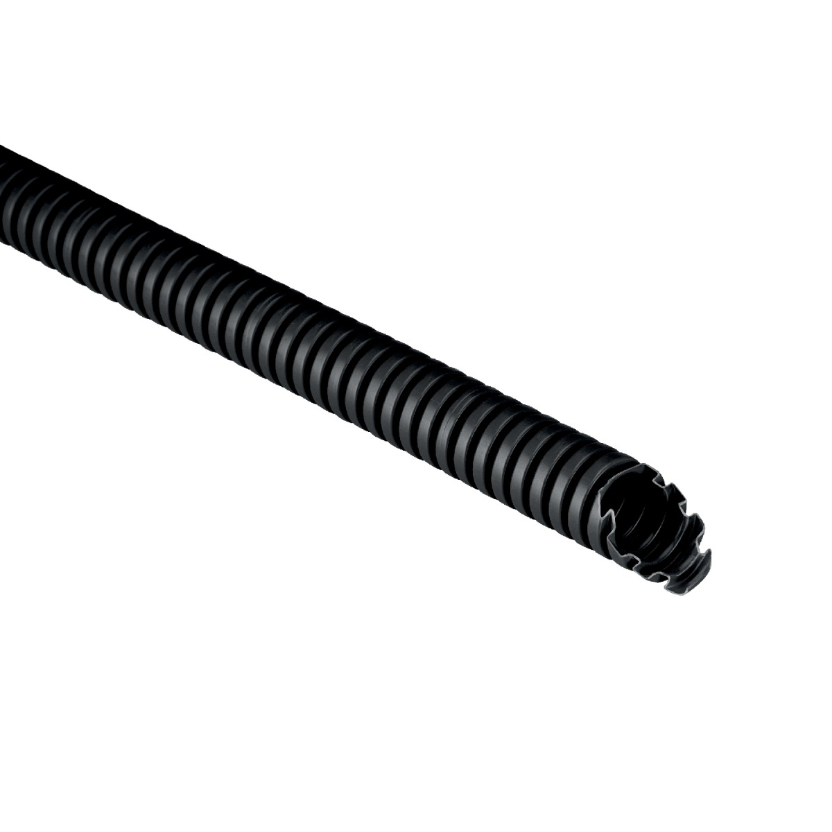 Tubo corrugato impianto elettrico PVC 16mm nero matassa 50 metri Elettrocanali