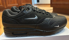 Nike By You Air Max 1 '87 Black Wolf Grey FJ8893 900 Women's Size 10.5 Men 9