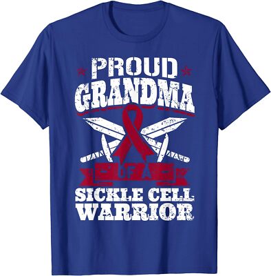 Proud Grandma Of A Sickle Cell Warrior SCD Awareness  Unisex T-Shirt