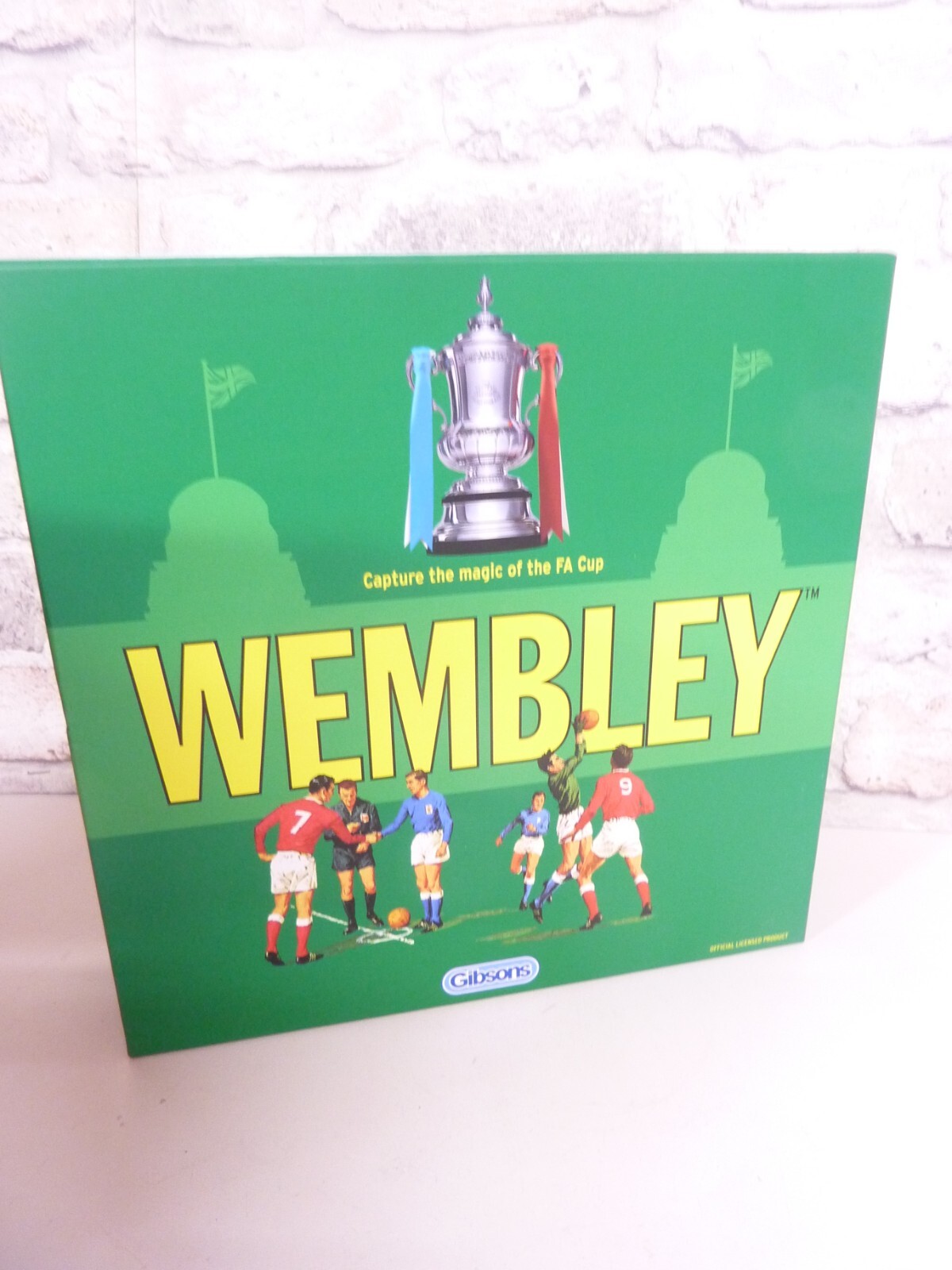Wembley Board Game Capture the Magic of the FA Cup Gibsons 2016 Ex
