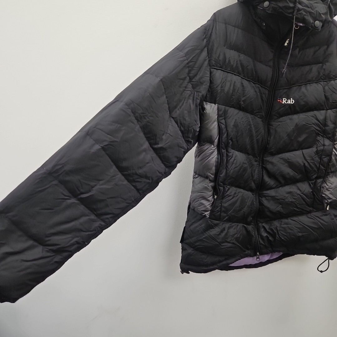 Rab Ascent Pertex Quantum Water Resistant Black Puffer Down Puffer