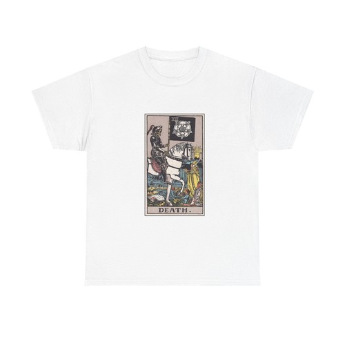 Death Tarot Shirt | Mystic Transformation Tee | Spiritual Seeker Gift - Picture 6 of 37