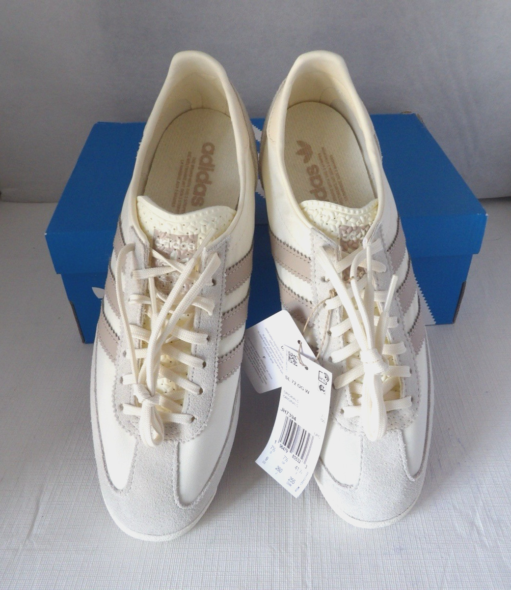 NWOB Authentic ADIDAS SL 72 OG Ivory, Gray Women's Shoes Size 9 Medium